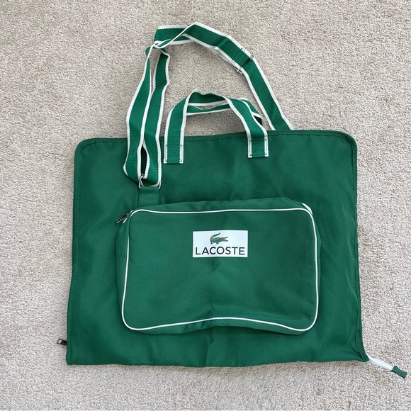 Lacoste Bags Lacoste Travel Carry Luggage Hanging Folding Garment